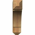 thumbnail image 2 of Ekena Millwork 6"W x 24"D x 24"H Thorton Craftsman Rough Sawn Bracket, Western Red Cedar, 2 of 13