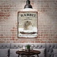 thumbnail image 4 of Vintage Iron Hanging Plate Rabbit Bath Soap Metal Tin Sign Wash Your Paws Vintage Sign Funny Rabbit Decor Bathroom Decor Bathtub Decor Rabbit Lovers Gift Farm Decor Animal Wall Art 5.5"x8", 4 of 8