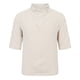 thumbnail image 1 of Camisa de manga corta irregular de seda helada para hombre - Diseño de pelo oscuro, mezcla de algodón, 1 of 8