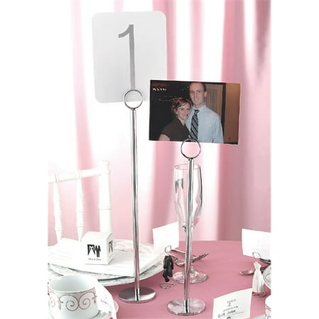 Wind Chime Table Fountain - 15'' Table Number Stand