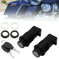thumbnail image 2 of 1Set Motorcycle Saddlebag Lock Hard Saddle Bag Hardware Universal, 2 of 15