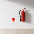 thumbnail image 2 of 4 Pcs Light In The Dark Stickers Adhesive Fire Extinguisher Stickers For Safety Fire Extinguisher Decal Fire Extinguisher Signs Sticker, 2 of 8