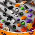 thumbnail image 4 of Juguetes inquietos de Halloween para niños, calabaza fantasma suave antiansiedad, Mochi, bolsa de dulces, relleno, juguete para aliviar el estrés para regalos de adultos, 4 of 4