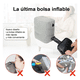thumbnail image 2 of "Almohada Reposapiés Bolsa Inflable Avion Viaje Pies Descansa Belug Gris", 2 of 5