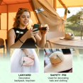 thumbnail image 6 of 3D Lifelike Dragonfly Clip On Outdoor Decor With Hand-Painted Details And Expansive Wings, Natural Pest Repellent For Bees And Mosquitoes, Suitable For Hats Backpacks Camping, 6 of 8
