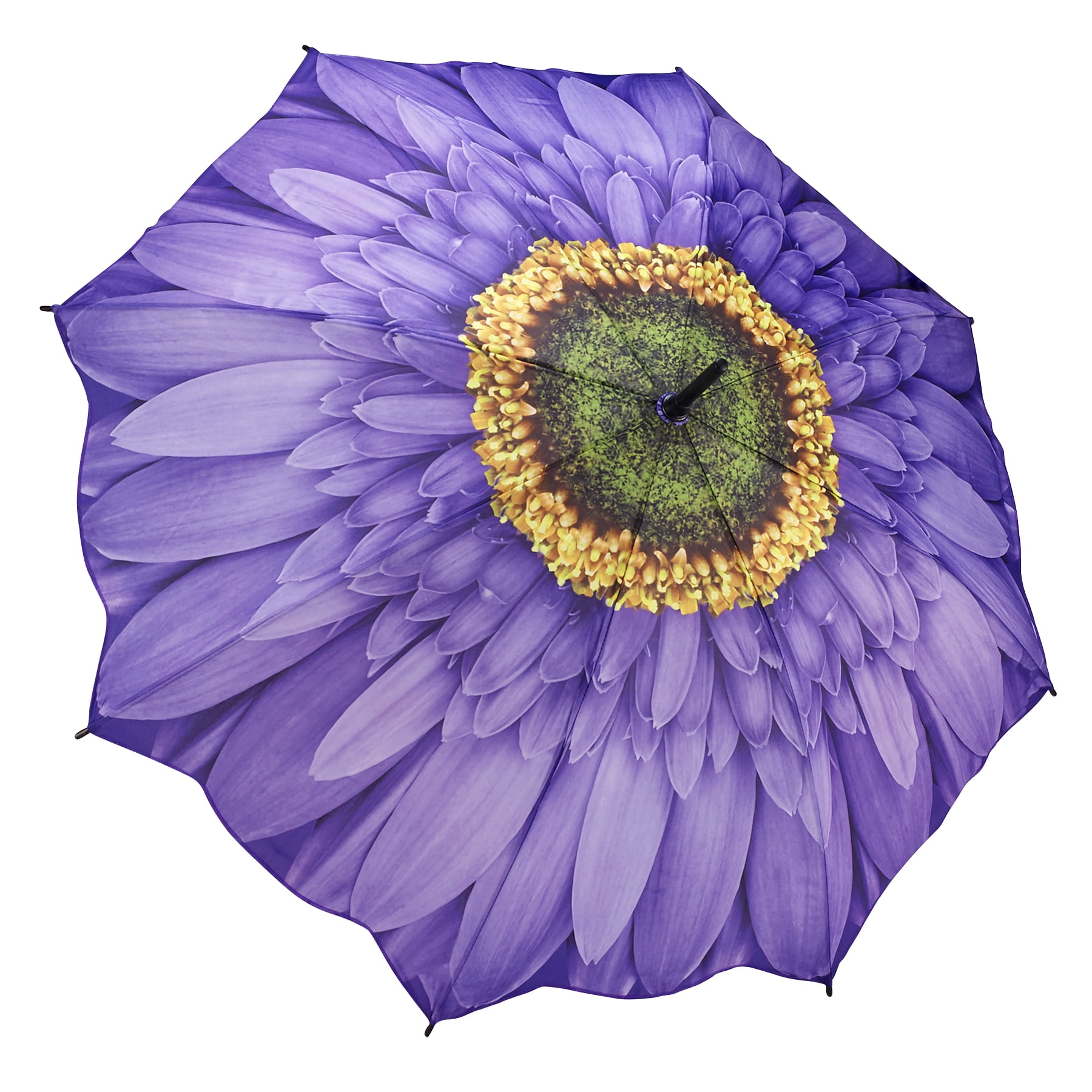 Galleria Monet Water Lilies Windproof Automatic Open Close Folding Umbrella 