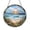 Acrylic 3.5 Inch, variant on Fantasy Ocean Sunset Stained Glass Window Hanging, Coastal Beach Art Decor Panel, Nautical Marine Glass Ornament for Beach House Accent