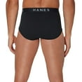 thumbnail image 3 of Men's Hanes UBBFB5 Ultimate Comfortblend Briefs - 5 Pack (Black/Grey Assorted 2XL), 3 of 4