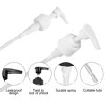 thumbnail image 3 of Uxcell 6Pcs Liter Pump Dispensers, 28/410 Universal Shampoo Container Pump, White, 3 of 6