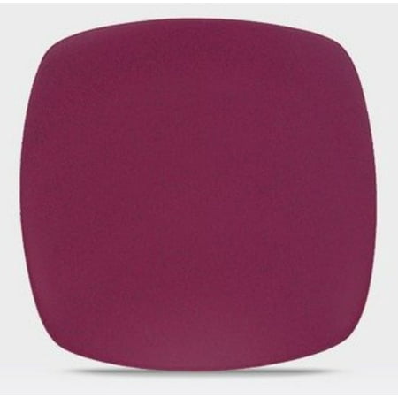 Noritake Kona Burgundy 11-3/4-Inch Square Plate