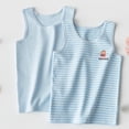 thumbnail image 2 of XUNKUSGA 2-Pack Children Tank Tops Cotton Solid Color Undershirts Basic Tops, Trendy Sleeveless Summer Shirts Kids Tank Tops for Girls Boys 2-11 Years, 2 of 4