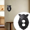 thumbnail image 2 of 3D Butterfly Outlet Cover, Black Vintage Ornate Single Wall Plate for Home Decor, 2 of 5