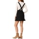 thumbnail image 3 of Falda de tirantes ajustable con dobladillo de volantes de INSPIRE CHIC para mujeres XS Negro, 3 of 7