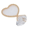 thumbnail image 1 of Nail Display Stand, Elegant Style Heart Shaped Design Nail Display Premium Resin  For Photo Gold, 1 of 8