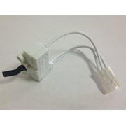 3406107, AP6008561, PS11741701 Door Switch For Whirlpool, KitchenAid, Roper, Estate, Maytag, Jenn-Air, Amana, Sears/Kenmore Dryer (Fits Models: LER, RES, WED, LGR, GEX And More)