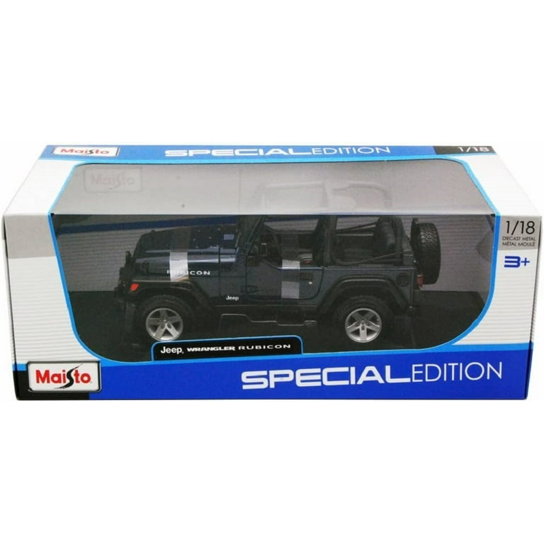 Jeep Wrangler Rubicon Deep Blue 1/18 Beyond compare Diecast Model