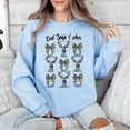 thumbnail image 4 of Christian Deer Sweatshirt - "God Says I Am" Religious Pullover with Camo Bows for Women, 4 of 6