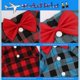 thumbnail image 4 of Camisa a cuadros Gindoor para cachorro (2 unidades): adorable conjunto de ropa y pajarita para perros pequeños, gatos, fiestas de cumpleaños y fotos navideñas., 4 of 5