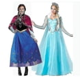 thumbnail image 1 of Disfraz de princesa Anna y Elsa para adultos, disfraz navideño de Boris, 1 of 2