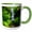 Green/White, variant on 3drose, Kabota Gardens Seattle Washington - Us48 Dgu0164 - Darrell Gulin, 11oz Two-tone Black Mug