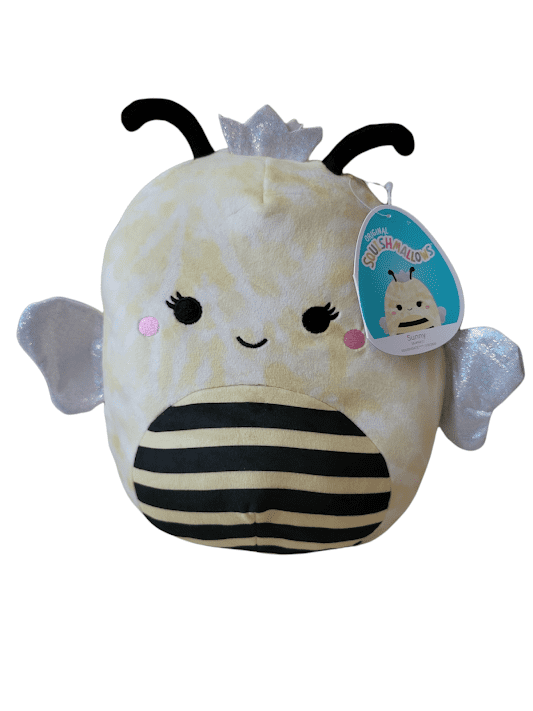 Squishmallows Official Kellytoys Plush 8 Inch Sunny The Bee Silver 