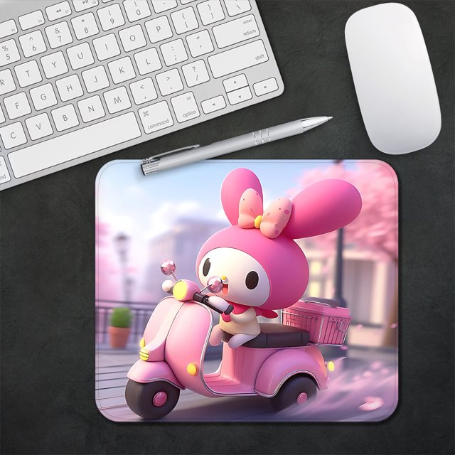 Alfombrilla de ratón para juegos My Melody, alfombrilla de ratón pequeña XS para PC, decoración de escritorio, alfombrilla de ratón de oficina, alfombrilla de escritorio