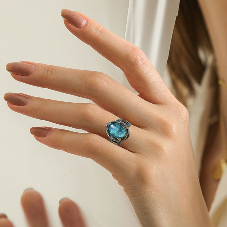 Estate shop gemstone rings