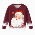 thumbnail image 5 of NOLDARES Boys Toddler Snug Fit Cotton 2 Piece Pajamas Set Long Sleeve Top Pants Pjs Baby Dinosaur Loungewear Fall Winter Sleepwear 6-24 Months 2t 3t 4t 5t 6t 7t 8t 9t Children,Brick Red,6-7 Y, 5 of 5