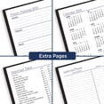thumbnail image 6 of AT-A-GLANCE Fine Diary 2024 Weekly Monthly Diary Black Pocket 3 x 6 - Weekly, 6 of 8