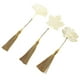 thumbnail image 5 of Golden Hollow Bookmark with Tassel for Home Office Decor Made of Brass and Polyester 3 Pieces, 5 of 5