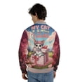 thumbnail image 5 of My Cat is My Valentine Cute Devon Rex in Gift Box All Over Print 3D Baseball Jacket Cat Lover Kitten Owner Gifts Bomber Jacket Softball - 3006, 5 of 6