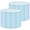 Color 2, variant on Linen Drum Lamp Shades Blue White Vertical Striped Design 13" x 13" x 10" Lampshade for Table Lamps Floor Lamps Lamp Shade Replacement Easy Assembly Required