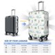 thumbnail image 4 of Fotbe Whale And Turtle Funda Protectora para Equipaje, Antirrayones y Resistente a la Suciedad, Compatible con Maletas de 18 a 32 Pulgadas-Small, 4 of 7