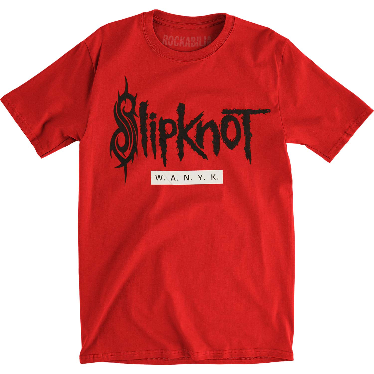SLIPKNOT WANYK Logo Mens T Shirt Unisex Tee Backprint 