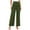 Green, variant on Womens Pants Woman Pants Casual Green Baggy Pants Women Loose Pants for Women Elastic Waist Pants for Women Womens Capris for Summer