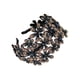 thumbnail image 5 of Diadema con brillantes, aro para el pelo con joyas, accesorio para la cabeza, diadema ancha, diadema con flores brillantes para reuniones de amigos,, 5 of 10