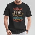 thumbnail image 2 of 1970 Genuine Original Parts T-Shirt, Vintage Classic Birthday Gift, 55th Birthday Tee for Men Women, Retro Car Enthusiast Graphic Shirt, Adult Unisex Cotton Top, 2 of 3