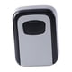thumbnail image 3 of Organizador de llaves con cerradura de combinación de dígitos para pared Gris, 3 of 9