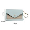 thumbnail image 2 of Creative fashion small card bag, key chain accessories-light blue, 2 of 5