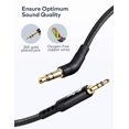thumbnail image 3 of Mr Rex Cable De Audio De 2,5 Mm A 3,5 Mm Cable De Repuesto Para Auriculares Cable Auxiliar Trenzado De Nailon Adaptador Estéreo Para Auriculares Bose 700 Quietcomfort Qc45 Qc35Ii Qc35 Qc25 Auriculares, 3 of 5
