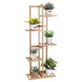 thumbnail image 3 of SAYFUT Plant Stand Rack 6 Tier 6 Potted Indoor&Outdoor Multiple Stand Holder Shelf Rack Planter Display for Patio Garden, Living Room, Corner Balcony and Bedroom, 3 of 6