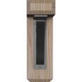 thumbnail image 2 of 3 1/2"W x 9 1/2"D x 12"H Tristan Craftsman Ironcrest Smooth Bracket, Douglas Fir (2"W x 5 1/2"D x 8"H Iron Bracket), 2 of 5