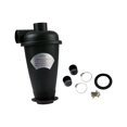thumbnail image 1 of Colector de polvo ciclónico, suministros para aspiradora, herramienta de eliminación de polvo resistente y fácil de instalar para yeso de residuos de Negro, 1 of 8