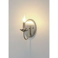 thumbnail image 2 of Maxim Logan 1-Light Wall Sconce - Satin Nickel - 10351SN, 2 of 5