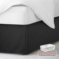 Bed Skirts Dust Ruffles Black Walmart Com