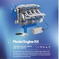 thumbnail image 5 of Discovery #Mindblown Model Engine Kit for Children, with Moving Motor Parts and LED Lights, 5 of 7