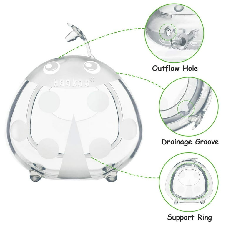 Haakaa Ladybug Silicone Milk Collector - The Care Connection