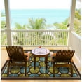 thumbnail image 2 of Addison Heights Cecila Tile Brown/Blue Indoor-Outdoor Rug, 2 of 2