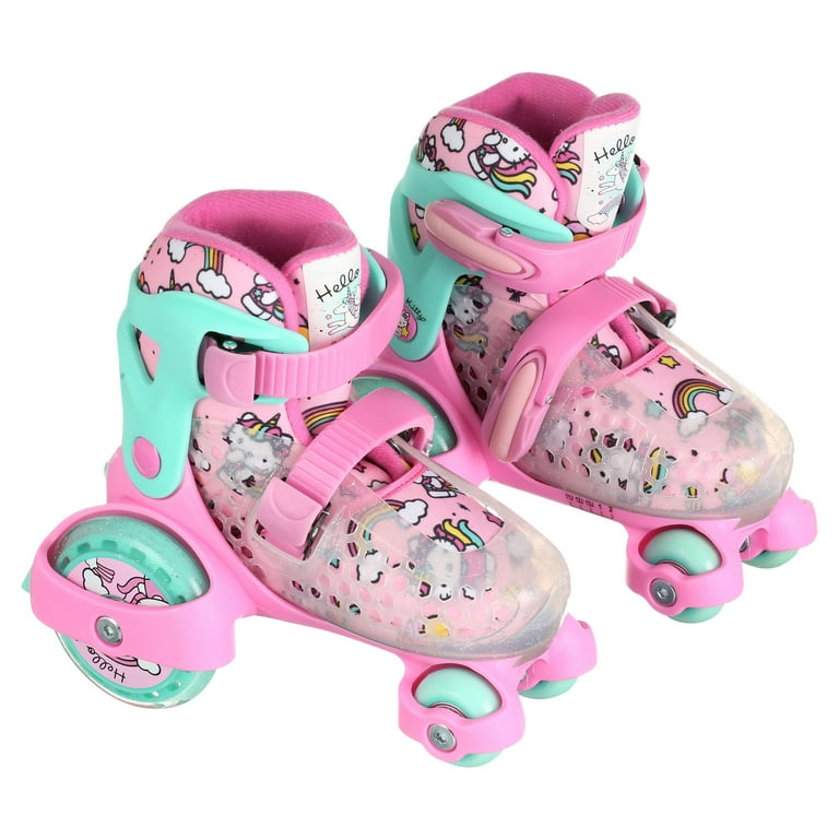 Roller Derby Sport Kids' Roller Skate - Unicorn Pink/White M