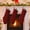 Red, variant on Large Red Knitted Christmas Stocking – 45.7cm (18in) Classic Cable-Knit Fireplace Stocking – Hanging Christmas Decor